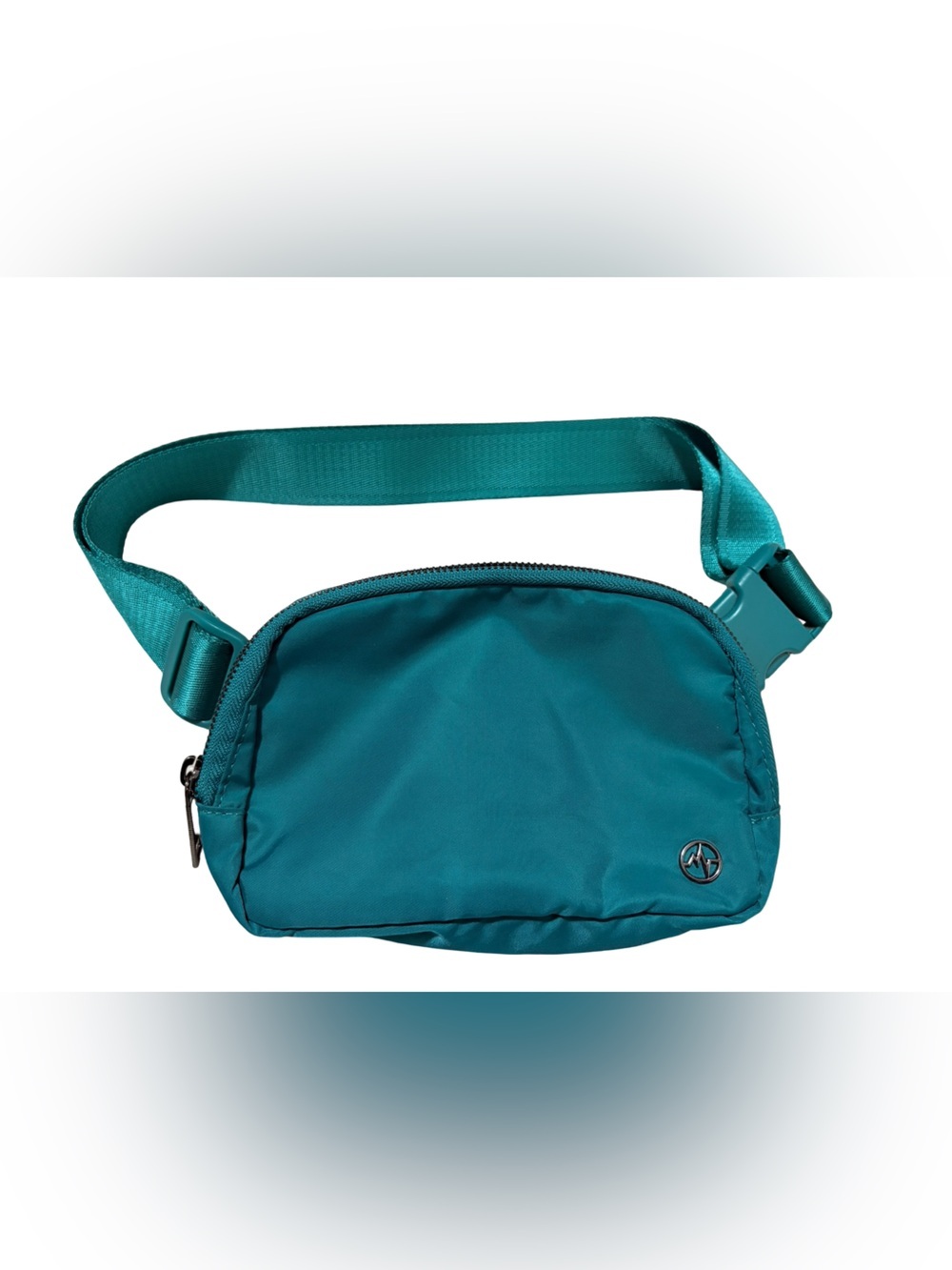 Pander Teal Belt Bag Crossbody Sling Bag Adjustable One Size Nylon Travel Fanny